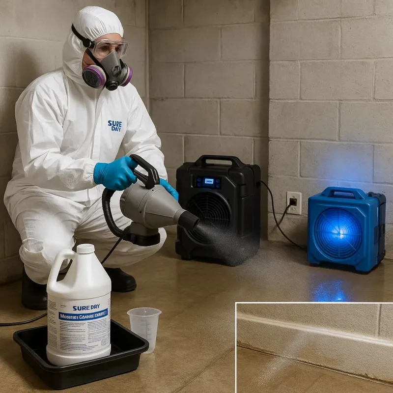 Sanitization and Odor Removal process in Akron, CO